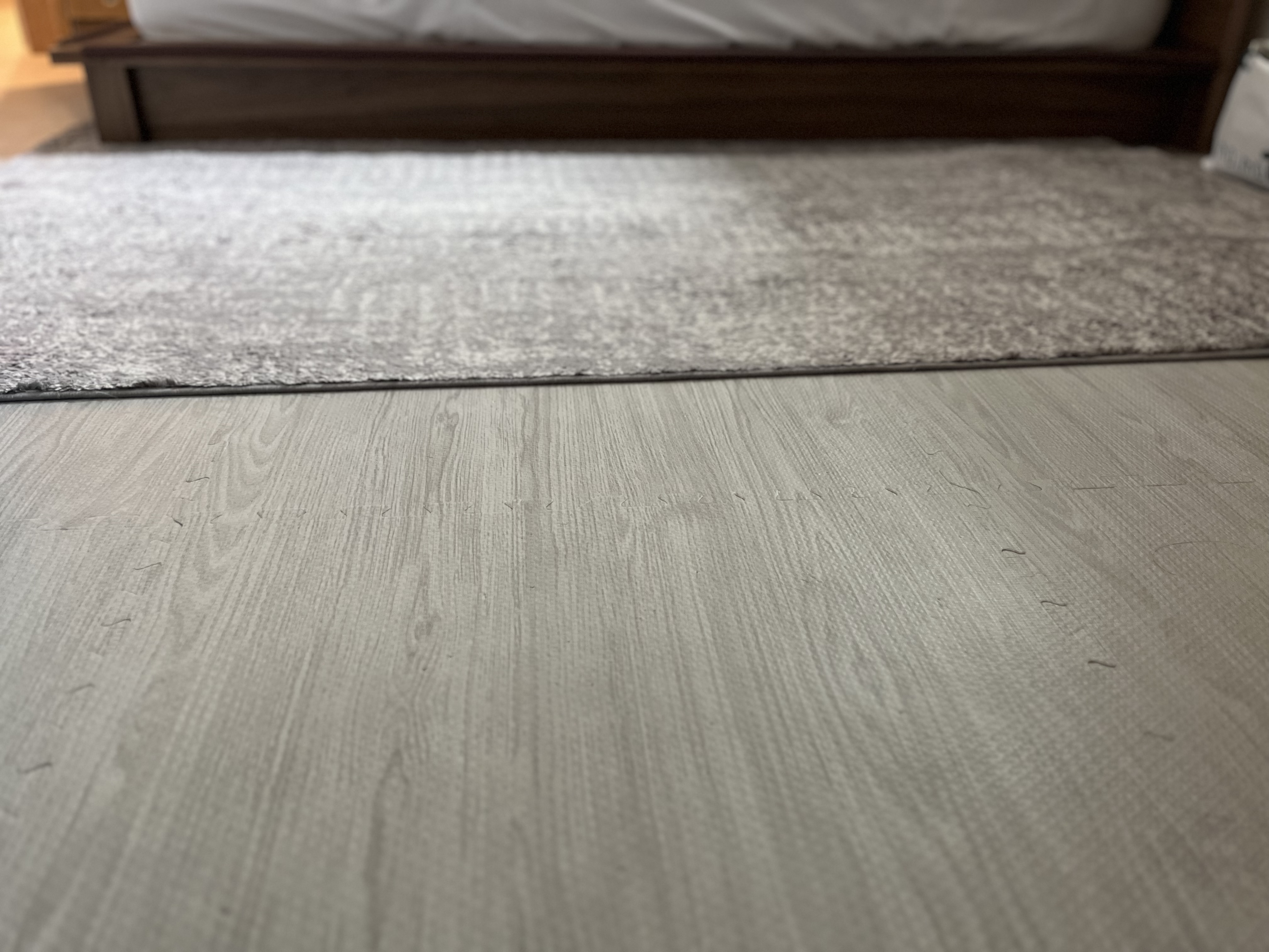 実際に敷いてみた様子