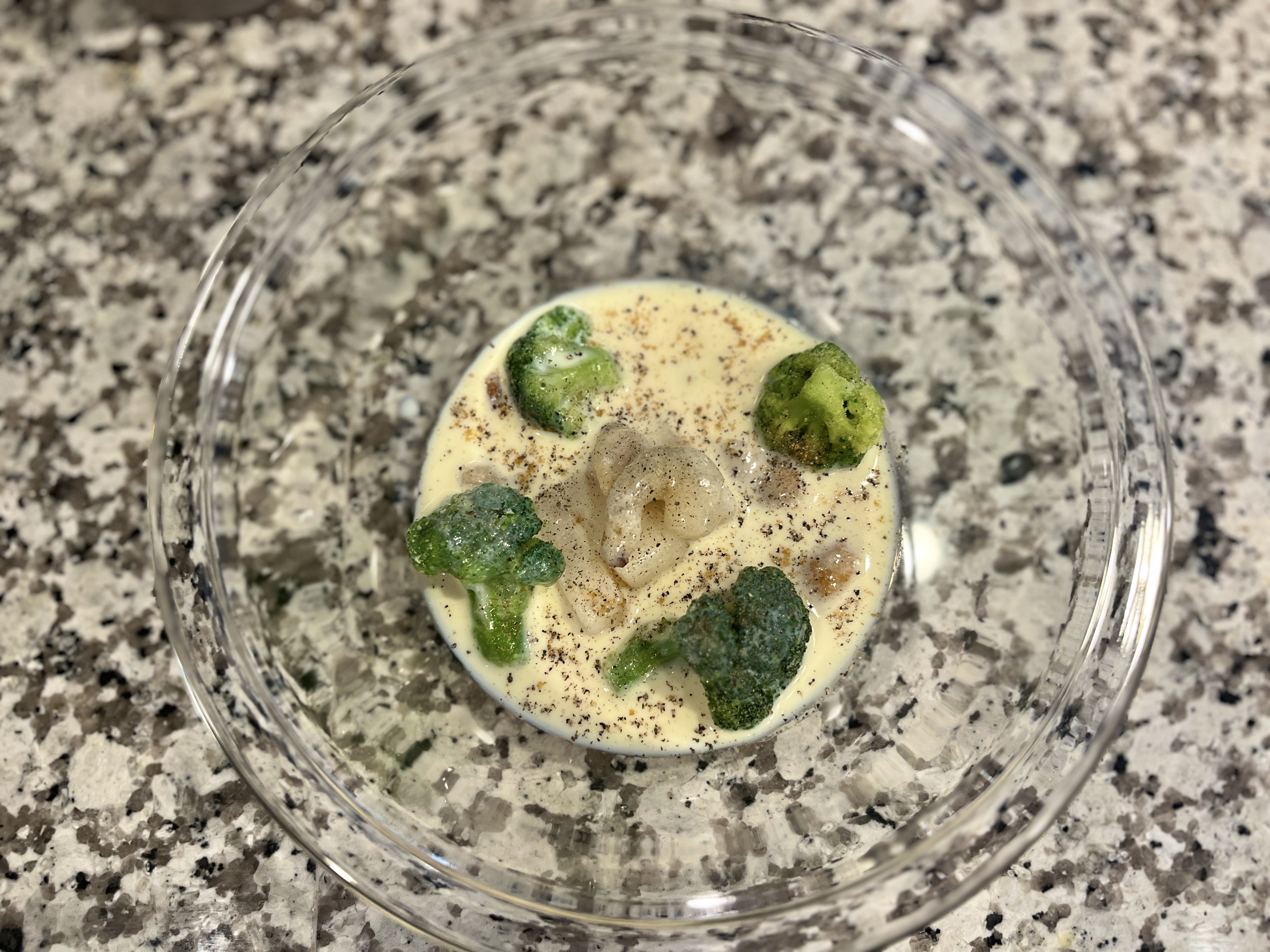 ②具材をレンジで加熱